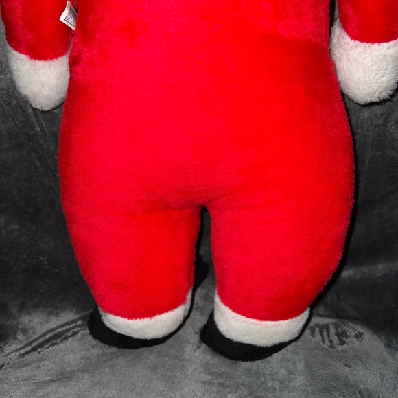 Parisi Creations 1960’s Santa Claus 42” Plush Hard Plastic Face Hard To Find - Picture 16 of 16